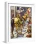 King Arthur's Knights-Walter Crane-Framed Giclee Print