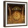 King Arthur's Round Table Mounted on Wall of Castle Hall, Winchester, England, United Kingdom-Roy Rainford-Framed Photographic Print