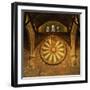 King Arthur's Round Table Mounted on Wall of Castle Hall, Winchester, England, United Kingdom-Roy Rainford-Framed Photographic Print