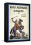 King Arthur 's Stories - cover illustration-Walter Crane-Framed Stretched Canvas