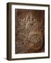 King Ashurbanipal on his Chariot, Assyrian Reliefwork, from Palace at Nineveh, 650 BC-null-Framed Premium Photographic Print