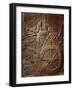 King Ashurbanipal on his Chariot, Assyrian Reliefwork, from Palace at Nineveh, 650 BC-null-Framed Photographic Print