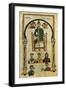 King Astolfo, Miniature from the Codex Matritensis Leges Langobardorum-null-Framed Giclee Print