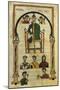 King Astolfo, Miniature from the Codex Matritensis Leges Langobardorum-null-Mounted Giclee Print