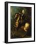 King August III, of Poland as Prince on Horse, C. 1718-Louis Silvestre-Framed Giclee Print