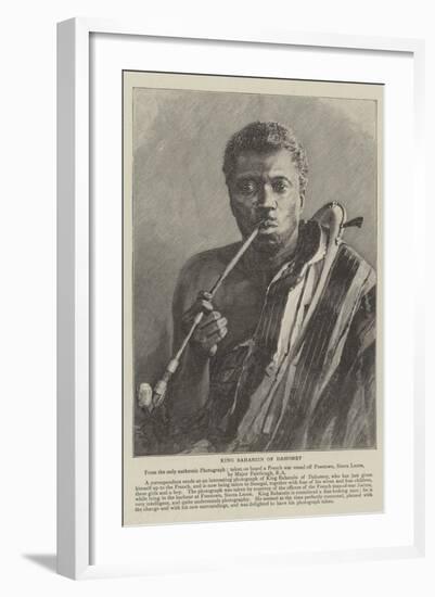 King Bahanzin of Dahomey-null-Framed Giclee Print