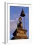 King Bupatindra Mala Statue in Bhaktapur (Or Bhadgaon), Kathmandu Valley, Nepal-null-Framed Photographic Print