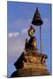 King Bupatindra Mala Statue in Bhaktapur (Or Bhadgaon), Kathmandu Valley, Nepal-null-Mounted Photographic Print