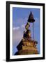 King Bupatindra Mala Statue in Bhaktapur (Or Bhadgaon), Kathmandu Valley, Nepal-null-Framed Photographic Print