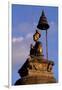 King Bupatindra Mala Statue in Bhaktapur (Or Bhadgaon), Kathmandu Valley, Nepal-null-Framed Photographic Print