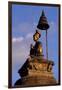 King Bupatindra Mala Statue in Bhaktapur (Or Bhadgaon), Kathmandu Valley, Nepal-null-Framed Photographic Print