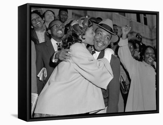 King Bus Boycott-Gene Herrick-Framed Stretched Canvas