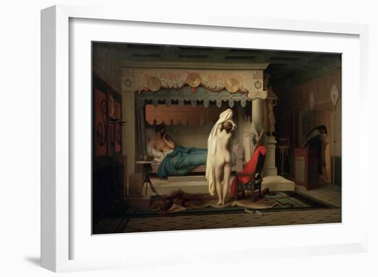 King Candaules, after 1859-Jean-Leon Gerome-Framed Giclee Print