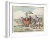 King Canute and His Courtiers-null-Framed Giclee Print