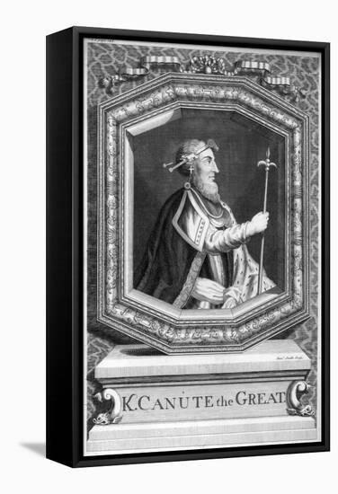 King Canute the Great-Smith-Framed Stretched Canvas