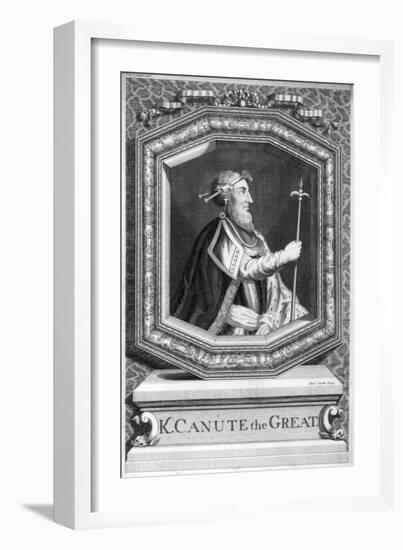 King Canute the Great-Smith-Framed Giclee Print