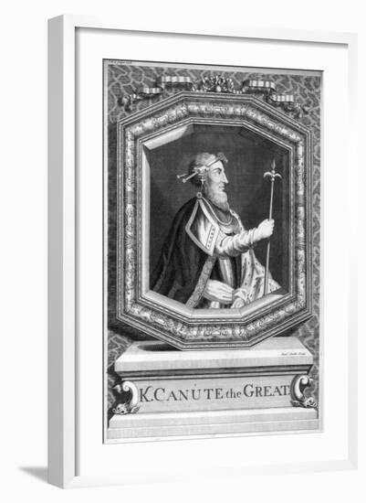 King Canute the Great-Smith-Framed Giclee Print