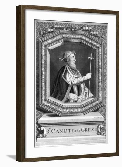 King Canute the Great-Smith-Framed Giclee Print