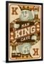 King Card-Lantern Press-Framed Art Print
