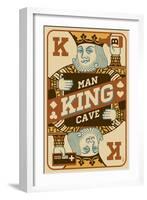 King Card-Lantern Press-Framed Art Print