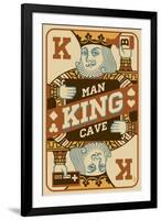 King Card-Lantern Press-Framed Art Print