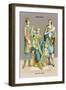 King Carle of Cahle, 10th Century-Richard Brown-Framed Art Print