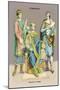 King Carle of Cahle, 10th Century-Richard Brown-Mounted Art Print