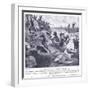 King Ceadwalla Attacking the Isle of Wight Ad686, 1920's-Ernest Prater-Framed Giclee Print