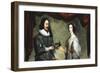 King Charles I (1600-164) and Queen Henrietta Maria (1609-166)-null-Framed Giclee Print