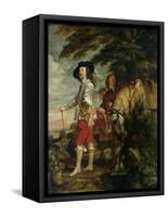 King Charles I (1600-49) of England out Hunting, circa 1635-Sir Anthony Van Dyck-Framed Stretched Canvas