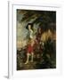 King Charles I (1600-49) of England out Hunting, circa 1635-Sir Anthony Van Dyck-Framed Giclee Print