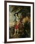 King Charles I (1600-49) of England out Hunting, circa 1635-Sir Anthony Van Dyck-Framed Giclee Print