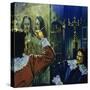 King Charles I Invited Van Dyck to England to Paint His Portrait-Luis Arcas Brauner-Stretched Canvas