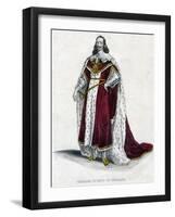 King Charles I, (Mid 19th Centur)-Ed Hargrave-Framed Giclee Print