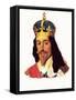 King Charles I-English School-Framed Stretched Canvas