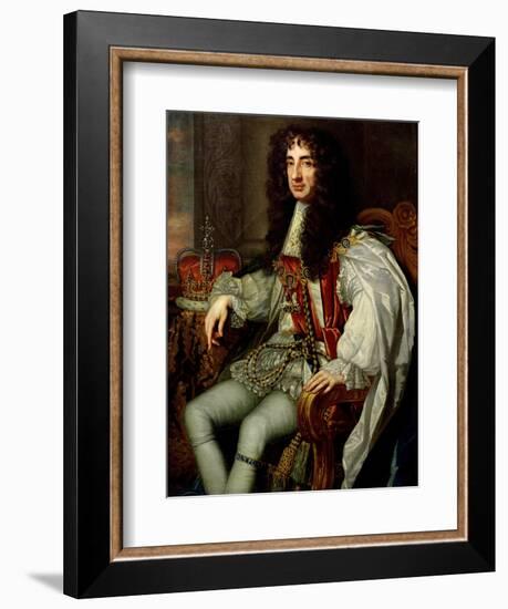 King Charles II (1630-85)-Sir Peter Lely-Framed Giclee Print