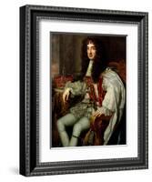 King Charles II (1630-85)-Sir Peter Lely-Framed Giclee Print