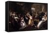 King Charles Ii of England's Last Sunday-William Powell Frith-Framed Stretched Canvas