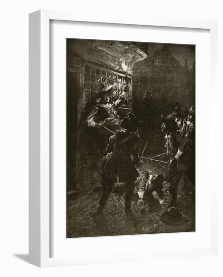 King Charles Ii's Supporters Attack Sir John Coventry-Arthur David McCormick-Framed Giclee Print