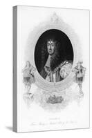 King Charles II, the Merry Monarch-Peter Lely-Stretched Canvas