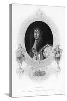 King Charles II, the Merry Monarch-Peter Lely-Stretched Canvas