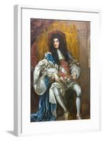 King Charles Iiattributed to Thomas Hawkeroil on Canvas, Circa 1680-null-Framed Giclee Print