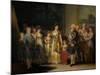 King Charles IV (1748-1819) of Spain and His Family-Francisco de Goya-Mounted Giclee Print