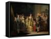 King Charles IV (1748-1819) of Spain and His Family-Francisco de Goya-Framed Stretched Canvas