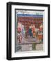 King Charles IV Entering Paris, (1375-137)-null-Framed Giclee Print