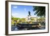 King Charles Iv Monument, Intramuros, Manila, Luzon, Philippines, Southeast Asia, Asia-Michael Runkel-Framed Photographic Print