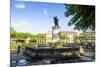 King Charles Iv Monument, Intramuros, Manila, Luzon, Philippines, Southeast Asia, Asia-Michael Runkel-Mounted Photographic Print