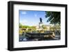 King Charles Iv Monument, Intramuros, Manila, Luzon, Philippines, Southeast Asia, Asia-Michael Runkel-Framed Photographic Print