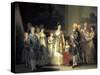 King Charles IV of Spain and His Family-Francisco de Goya-Stretched Canvas