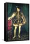 King Charles IX of France-Francois Clouet-Framed Stretched Canvas